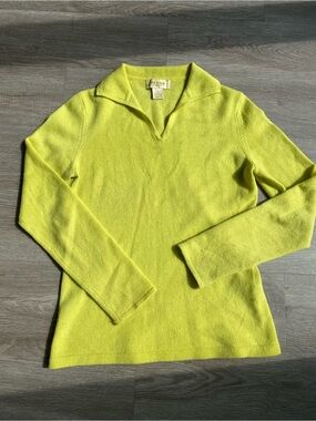 Vintage Peck and Peck Cashmere 2 ply sweater